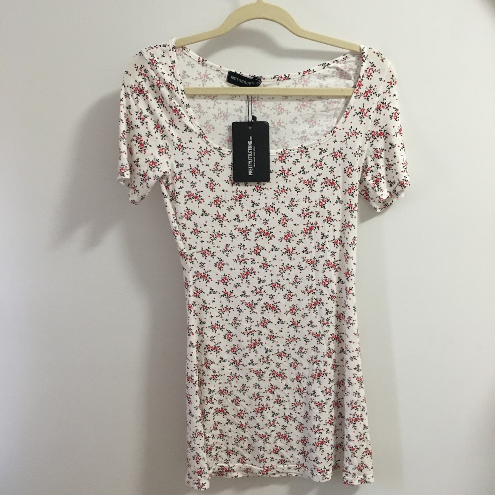 BRAND NEW PLT Floral Square Neck Dress